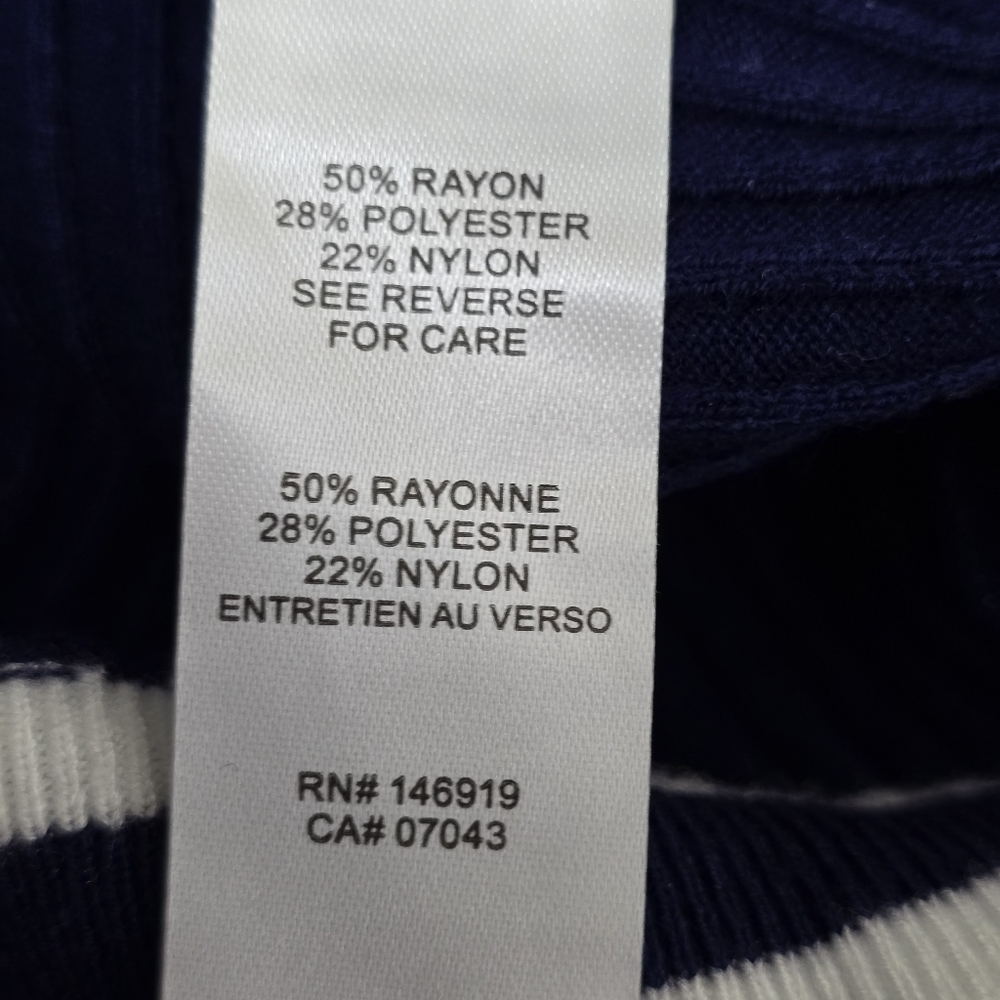 Freshman 1996 Color Block Ribbed Cardigan | XL | Button Front - Picture 7 of 7